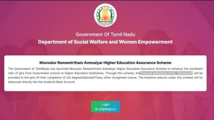 Moovalur Ramamirtham Ammaiyar Scheme