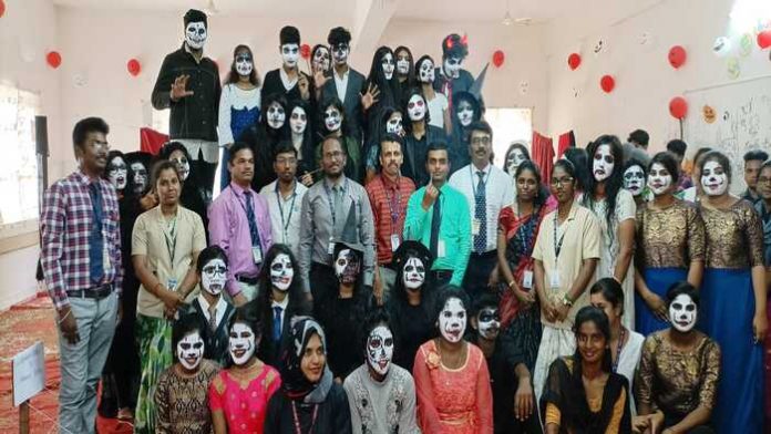 Halloween Day at SNMV College