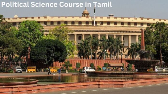Political Science Course in Tamil
