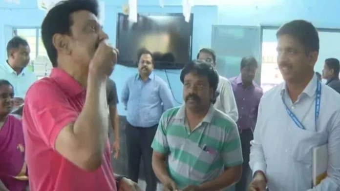 Stalin Inspect at School