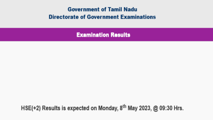 TN Plus Two Result Link 2023